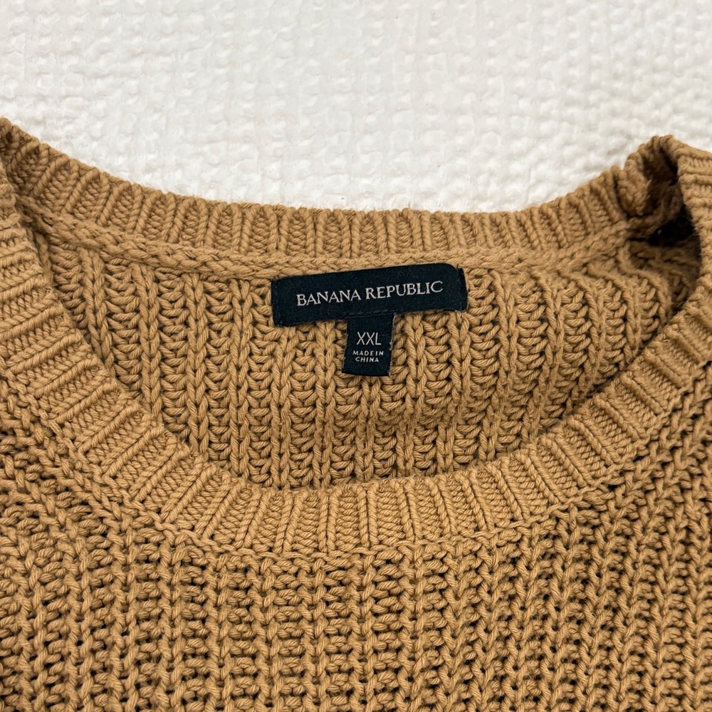 Banana Republic Camel Knit Sweater - Picture 2 of 5